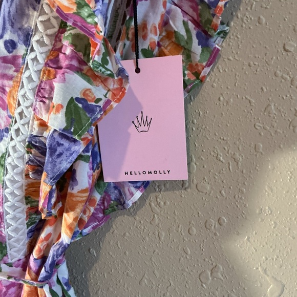 Hello Molly Multicolor Floral Dress - Picture 3 of 4
